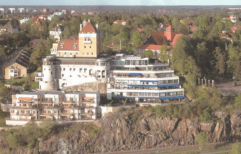 Ombyggnad och ägenhetsrenovering gamla Foresta Hotell på Lidingö i Stockholm